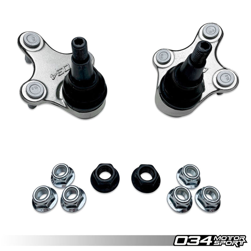 034Motorsport Dynamic+ Camber & Roll Centre Adjusting Ball Joint Kit - MQB / MQB EVO