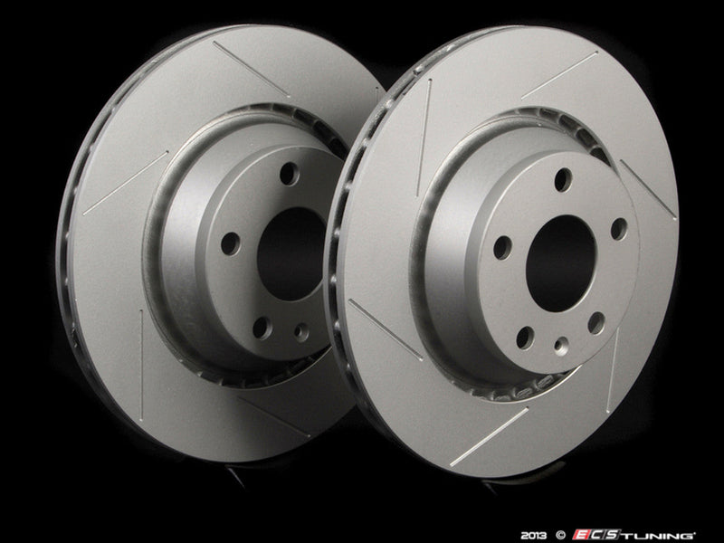 ECS Tuning - Slotted Rear Brake Discs for MQB Cars (310mm)