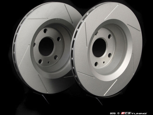 ECS Tuning - Slotted Rear Brake Discs for MQB Cars (310mm)