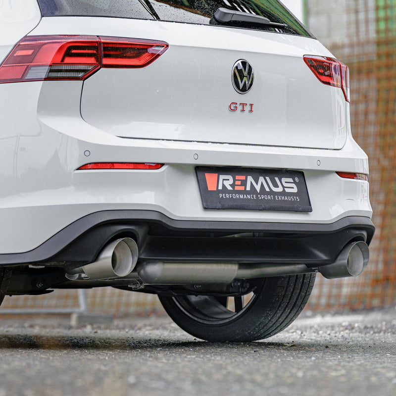 Remus Axle Back Sport Exhaust - Golf Mk8 GTI