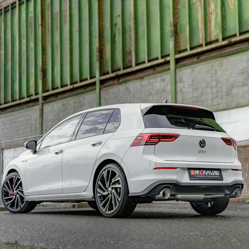 Remus GPF Back Racing Non-Resonated Exhaust - Golf Mk8 GTI