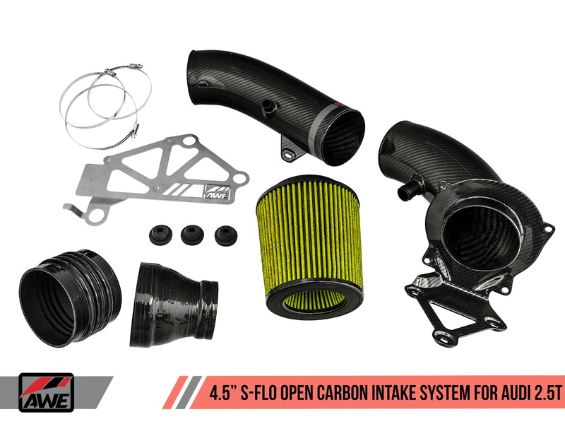 AWE Tuning S-FLO Open Intake kit - Audi TT RS (8S) and RS3 (8V-FL)