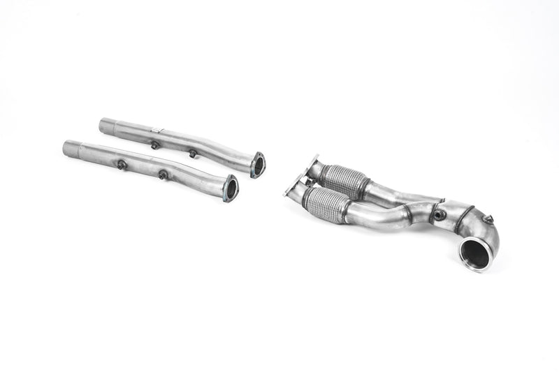 Milltek V2 Downpipe with Decat & OPF/GPF Bypass RS3 8V (OPF/GPF Models)