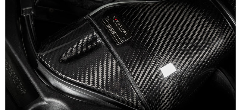 Eventuri V2 Carbon Fibre Intake Induction Kit + Shroud Set BMW F90 M5 Inc Comp