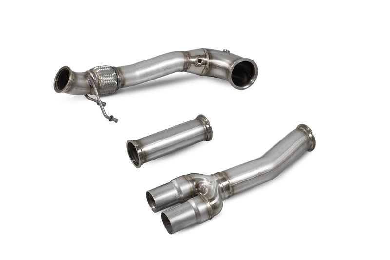 Scorpion Audi RS3 8V Sportback & Saloon/TT RS Mk3 GPF – Downpipe with Catalyst Removal Pipe – SAUC089
