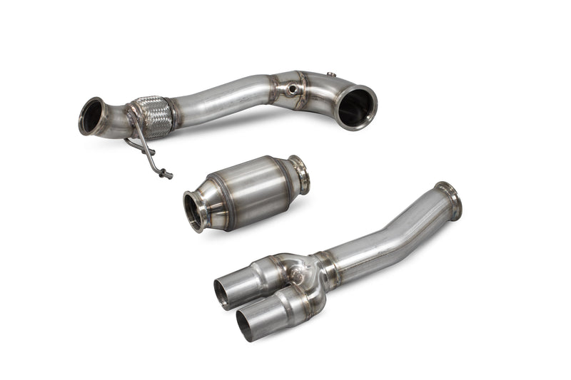 Scorpion Audi RS3 8V Facelift / TTRS MK3 (17-18) Downpipe with a high flow sports catalyst – SAUX079