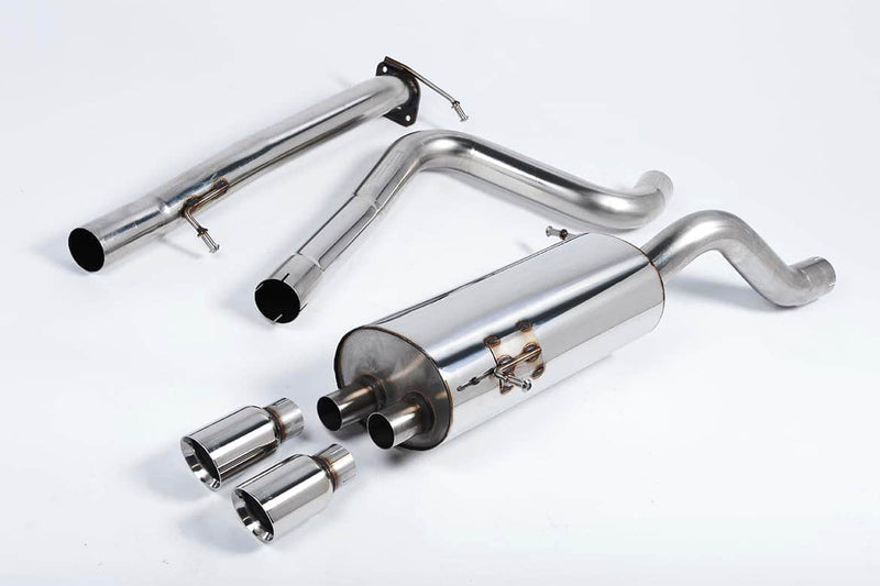 Milltek Ford Fiesta Mk7 ST 1.6L EcoBoost (182PS & 200PS) (13-19) Cat-Back Exhaust – Non-Resonated- Polished Tips – SSXFD098