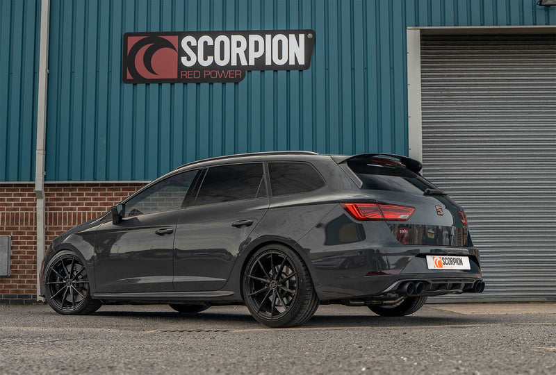 Scorpion Seat Leon Mk3 Cupra 290 2.0 TSI ST 4Drive Carbon Edition (GPF-Only 2019-2020) Cat-back Exhaust System