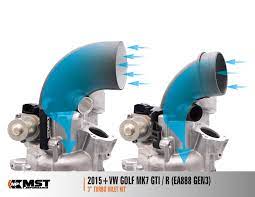 MST Intake Silicone Hose & Oversize Turbo Inlet Elbow - 2.0 TFSI (EA888 Gen 3)