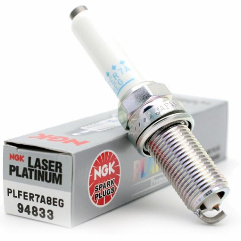 NGK PLFER7A8EG Laser Platinum (x4) Spark Plug Set - 2.0 TSI EA888 Gen3